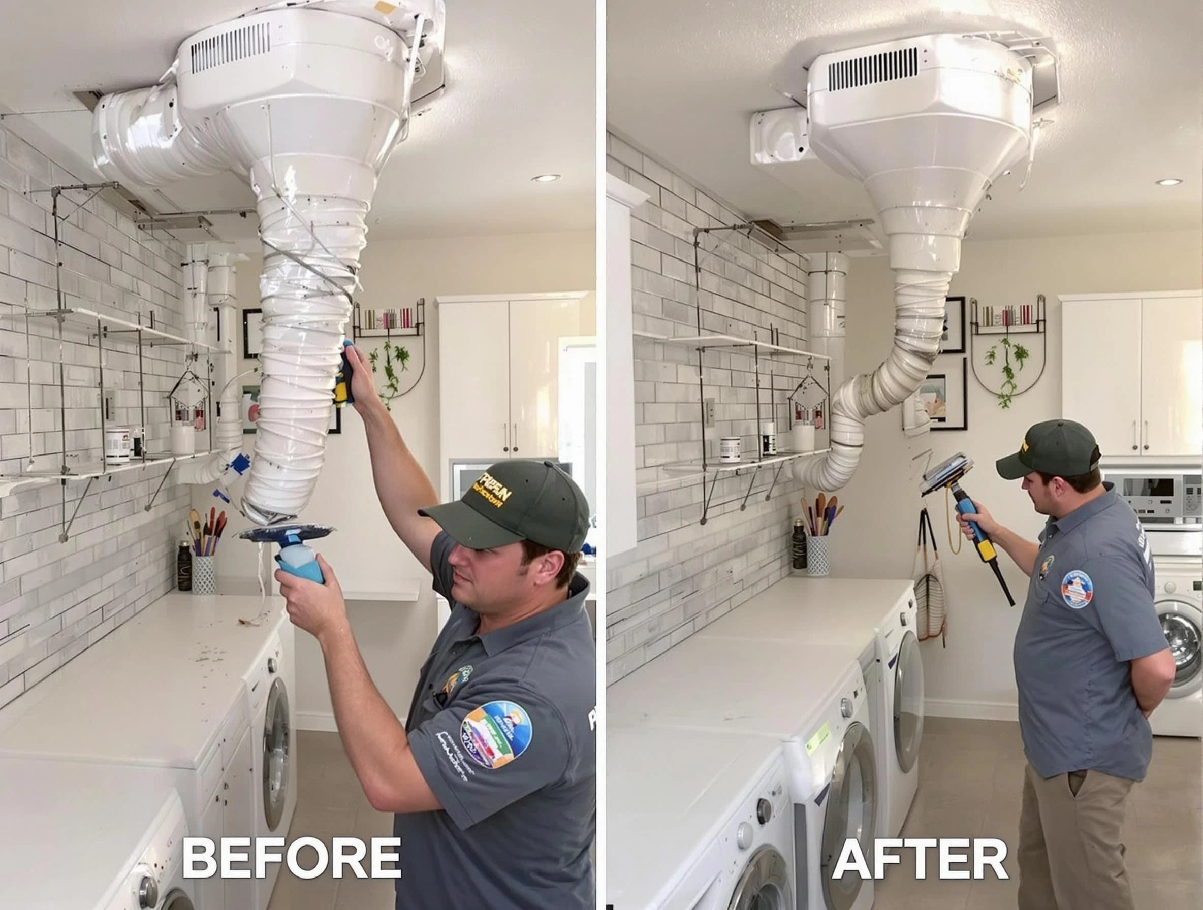 Professional dryer exhaust vent cleaning by Roy Dryer Vent Cleaning in Roy