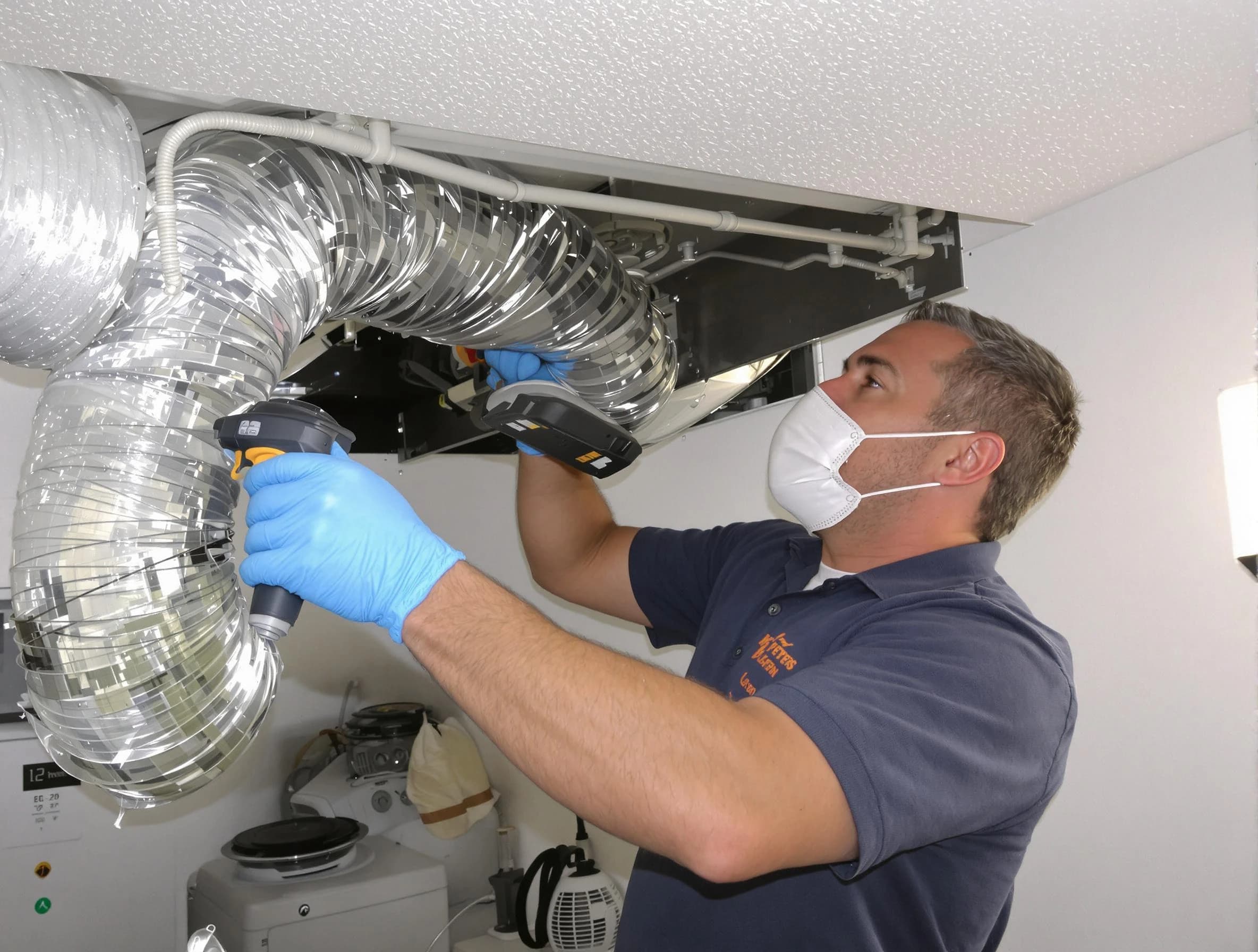 Roy Dryer Vent Cleaning professional performing thorough residential dryer vent cleaning in Roy