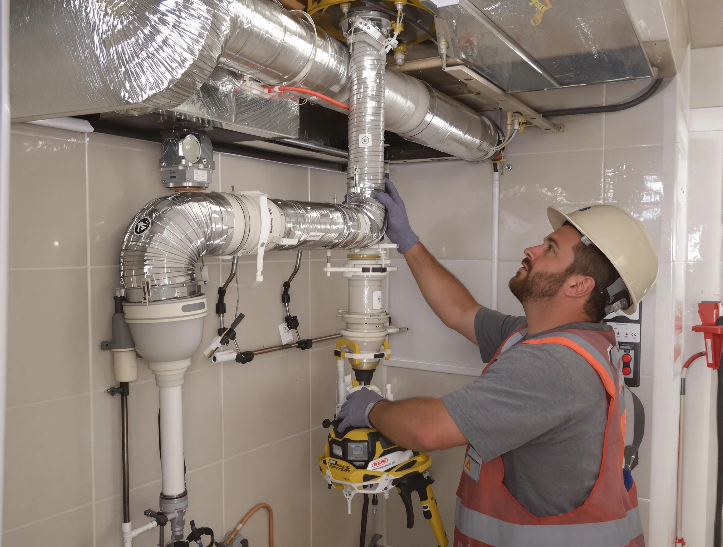 Roy Dryer Vent Cleaning expert performing professional dryer vent repair and installation in Roy
