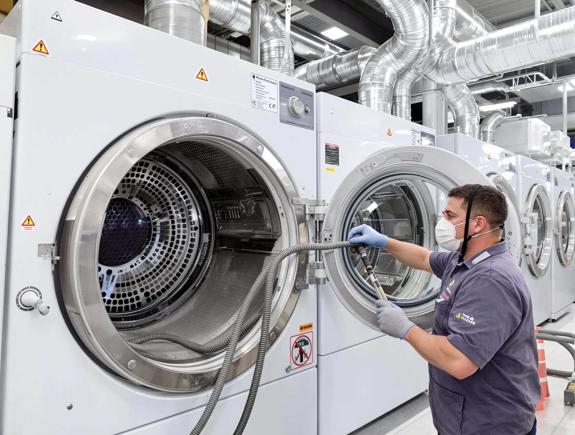 Industrial-grade dryer vent cleaning by Roy Dryer Vent Cleaning in Roy